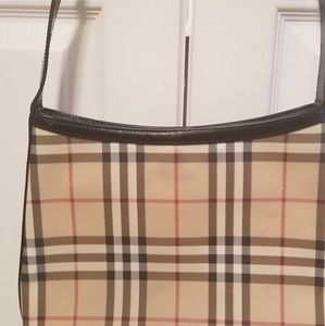 Authentic Burberry Nova check tote